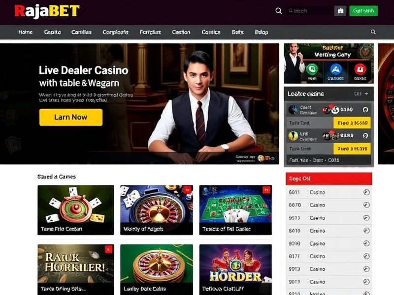 Explore the best of Rajbet Casino Online: Your go-to guide for secure gambling, game reviews, and expert strategies to maximize your real-money wins. Learn about popular bets and trusted platforms here.